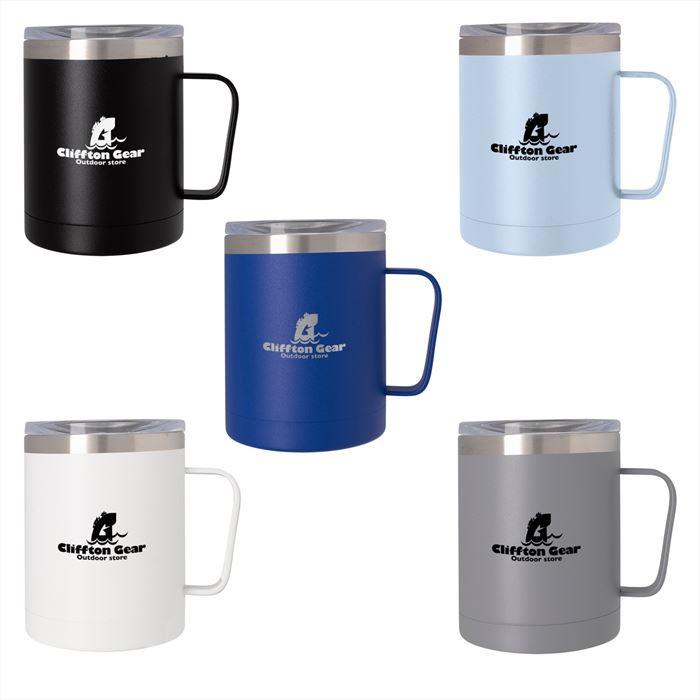 DH5392 12 Oz. Concord Stainless Steel Mug With Custom Imprint